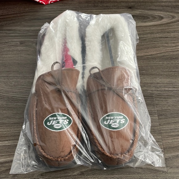 New Slippers New York Jets Size XL 11/12 - Picture 2 of 7